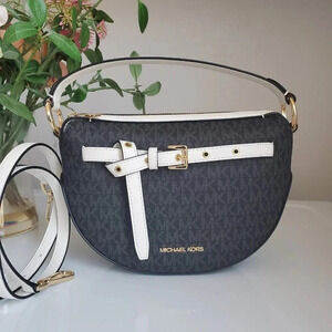 Michael Kors half moon crossbody